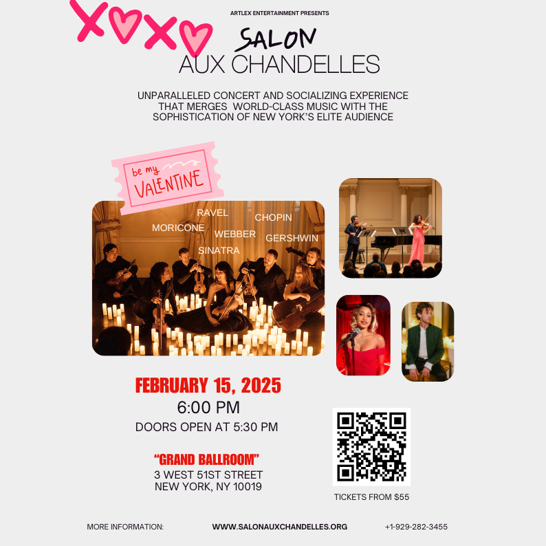 Salon No. 5: Valentine's "Joy of Love" - Ravel, Chopin, Sinatra, Gershwin
