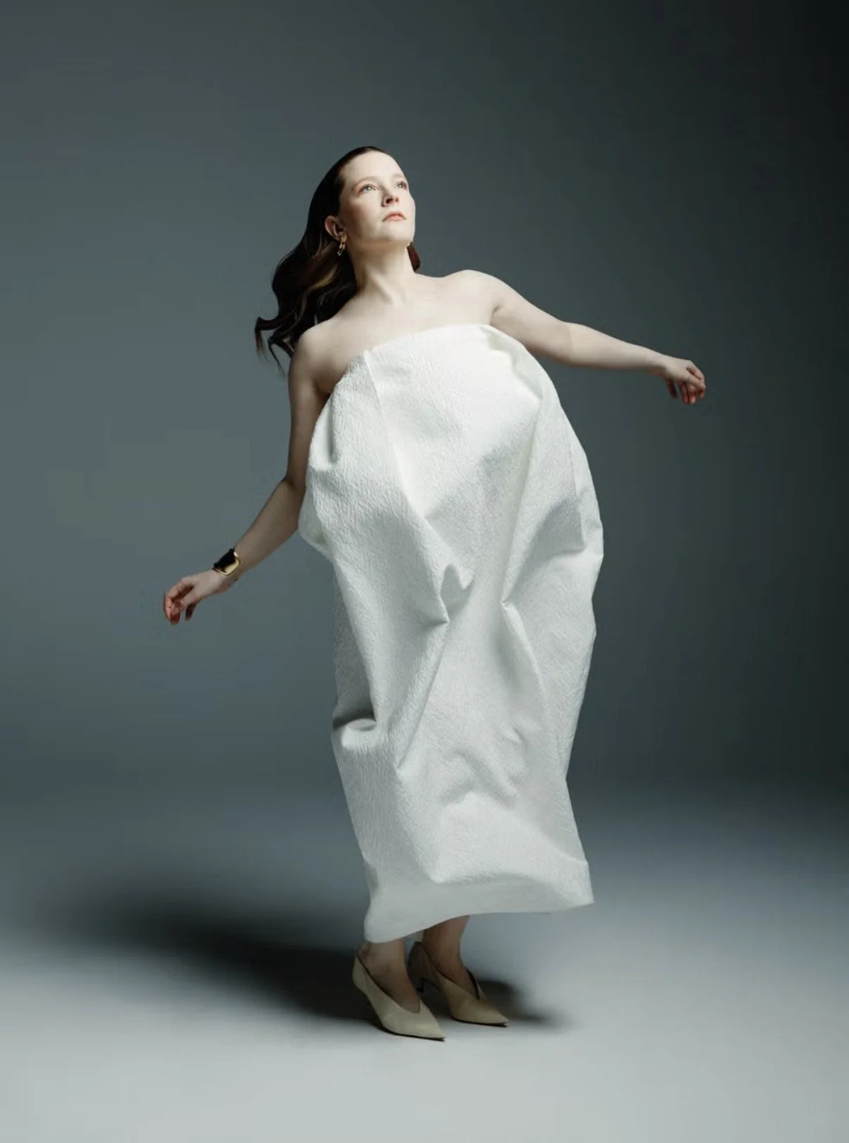 Morfydd Clark for Harper's Bazaar London - Hamlet - Assisting Emma White Turle
Photographer - Charlie Clift