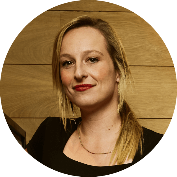 Portrait of Sarah Turner Wells, People Director at New School