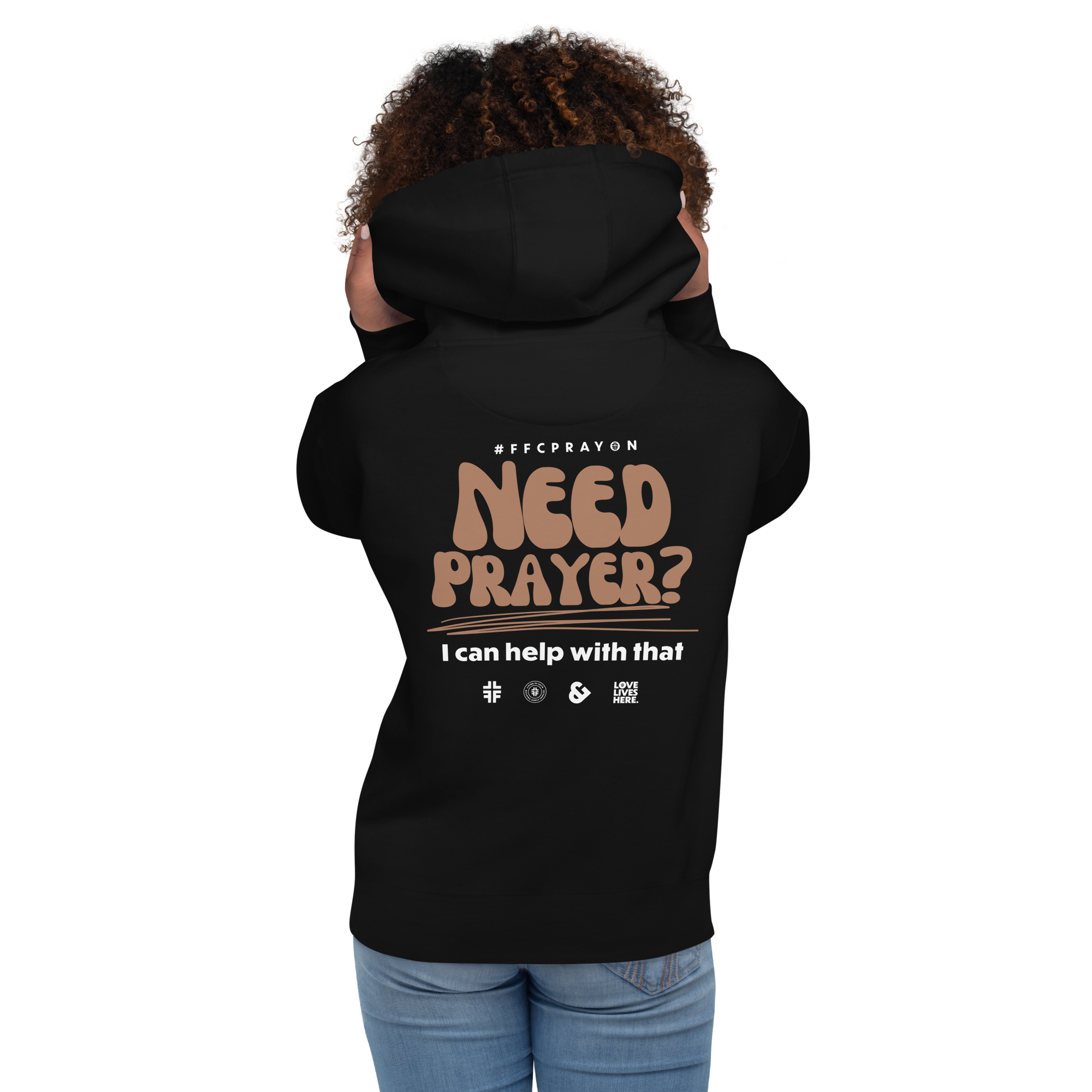 Prayer Matters Unisex Hoodie - Leather