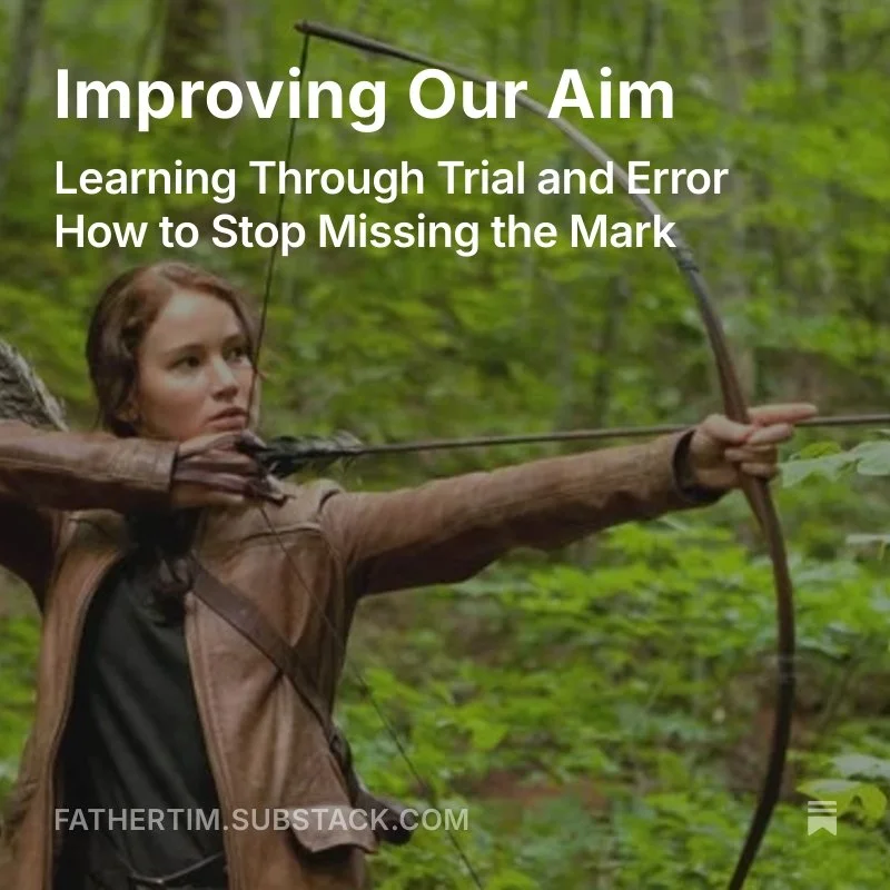 Here is this week's edition of Aloha Friday with Fr. Tim @timyanni)! You are welcome to subscribe and to share! 

https://open.substack.com/pub/fathertim/p/improving-our-aim?r=f9ja9&amp;utm_campaign=post&amp;utm_medium=web

#progressivechristianity #
