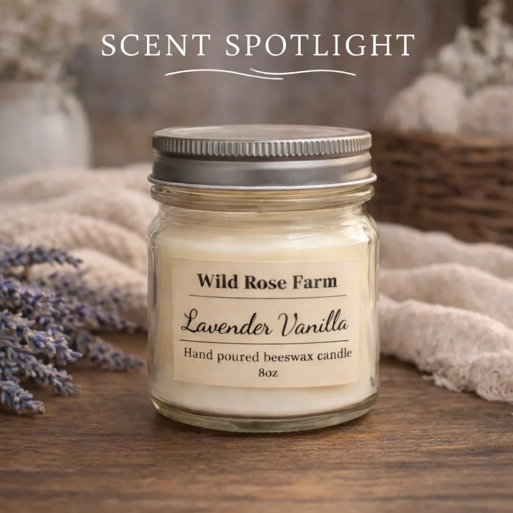 Some evenings on the farm call for slowing down.

The chores are done, the sun is setting, and the house finally grows quiet.

🌿 Lavender Vanilla

A calming blend of soft lavender and warm vanilla &mdash; the kind of scent that makes a farmhouse fee