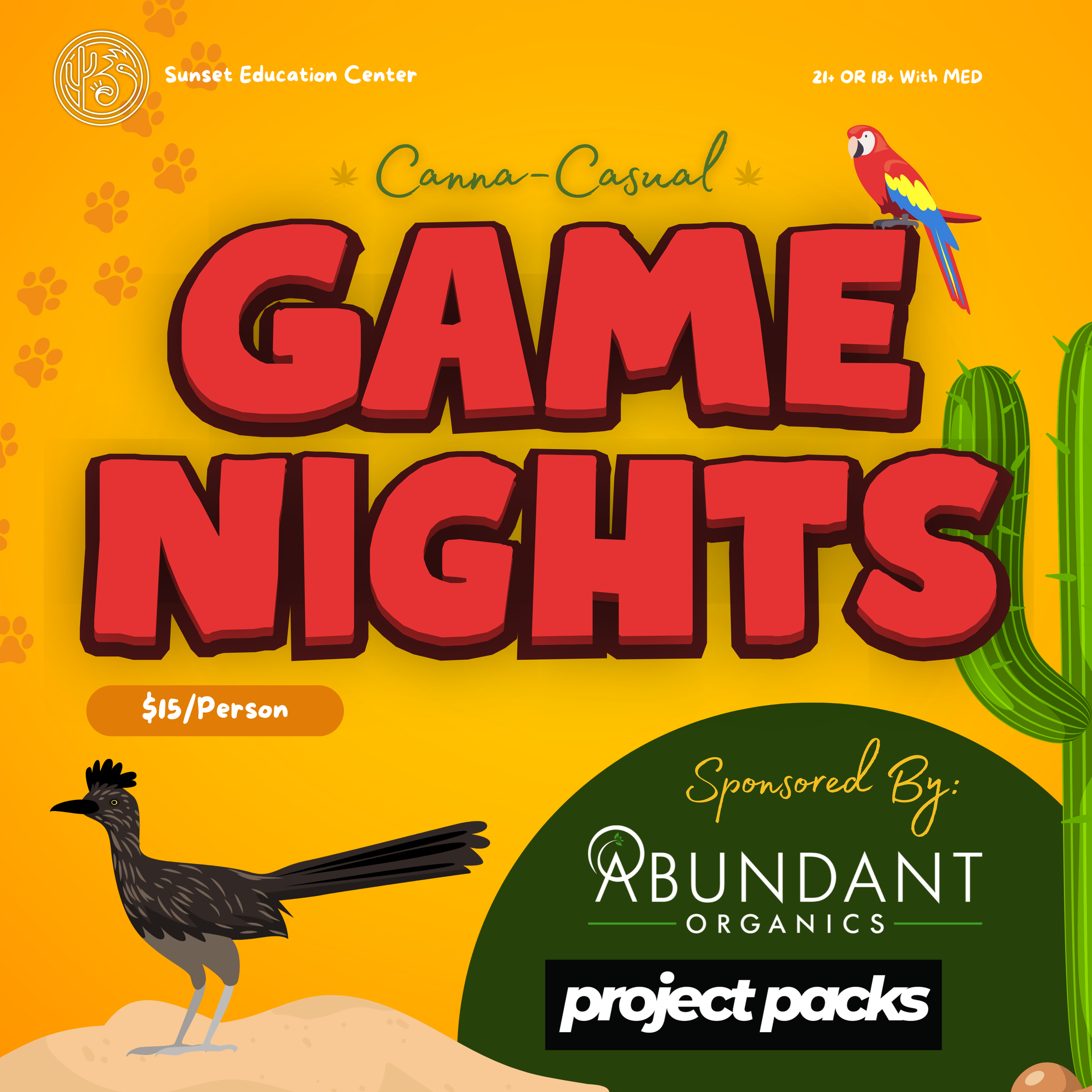 Canna-Casual Game Night