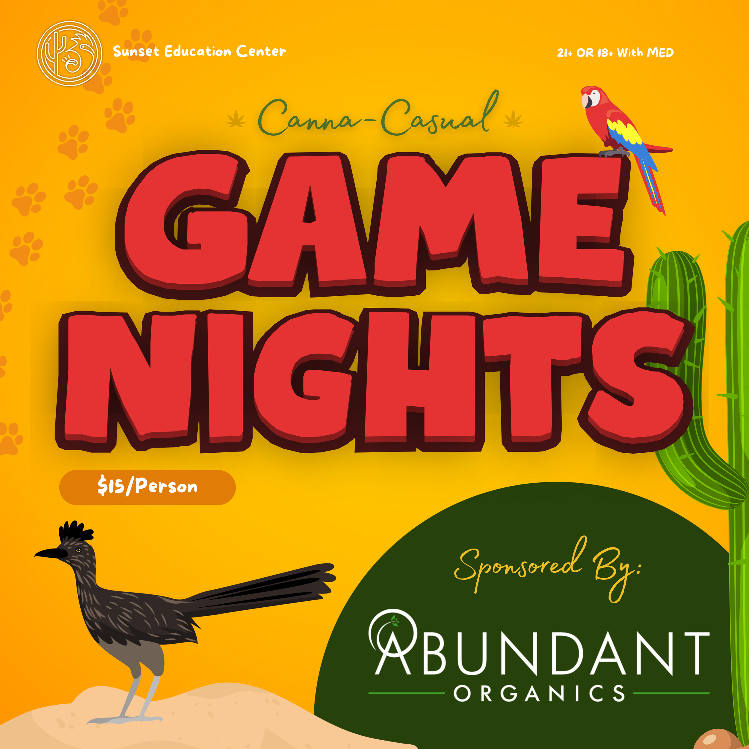 Canna-Casual Game Night