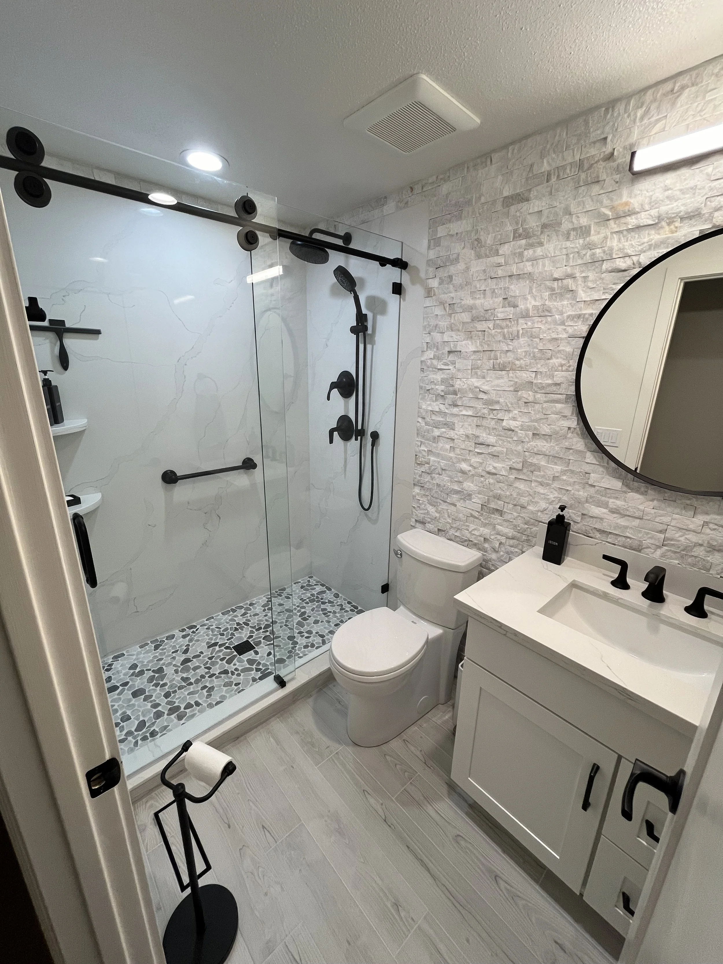 Bathroom Upgrade - Expanded and Modernized