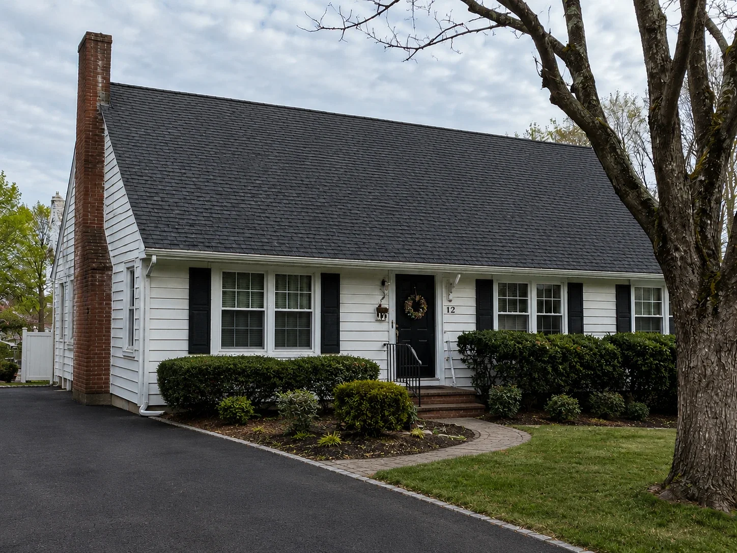 roof repaired on house