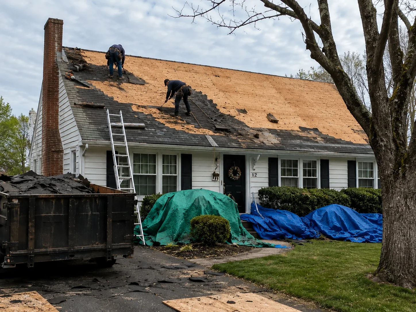 Replacing Damaged roof