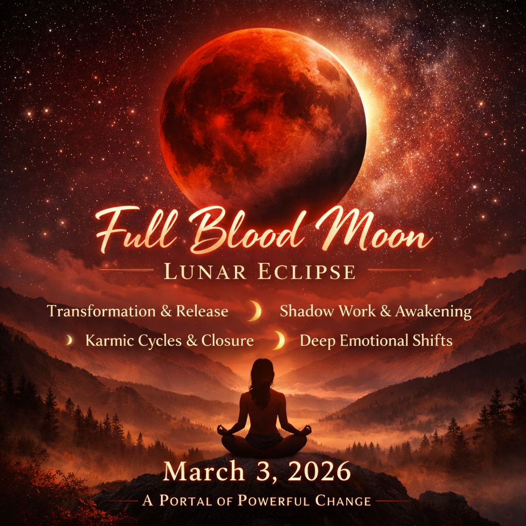 The Spiritual &amp; Energetic Influence of the Full Blood Moon Lunar Eclipse