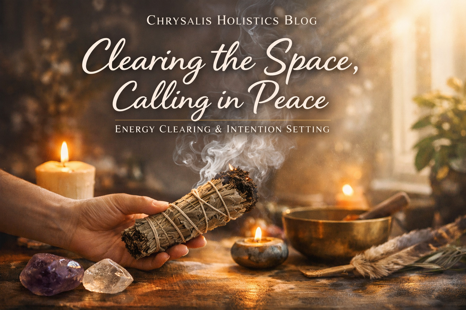 Clearing Your Space: Using Sage and Intention to Invite Positive Energy