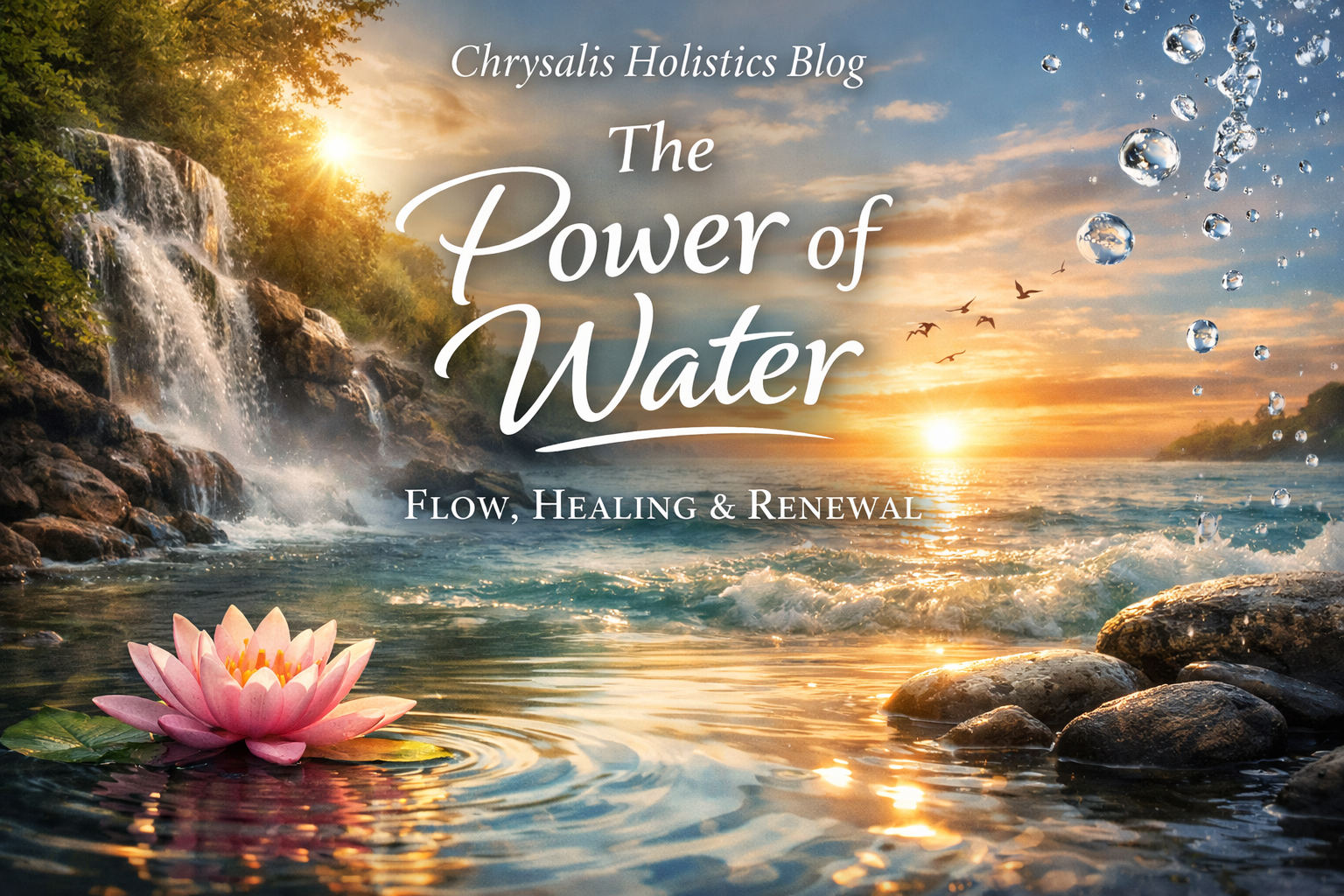 The Power of Water: Flow, Healing, and Renewal