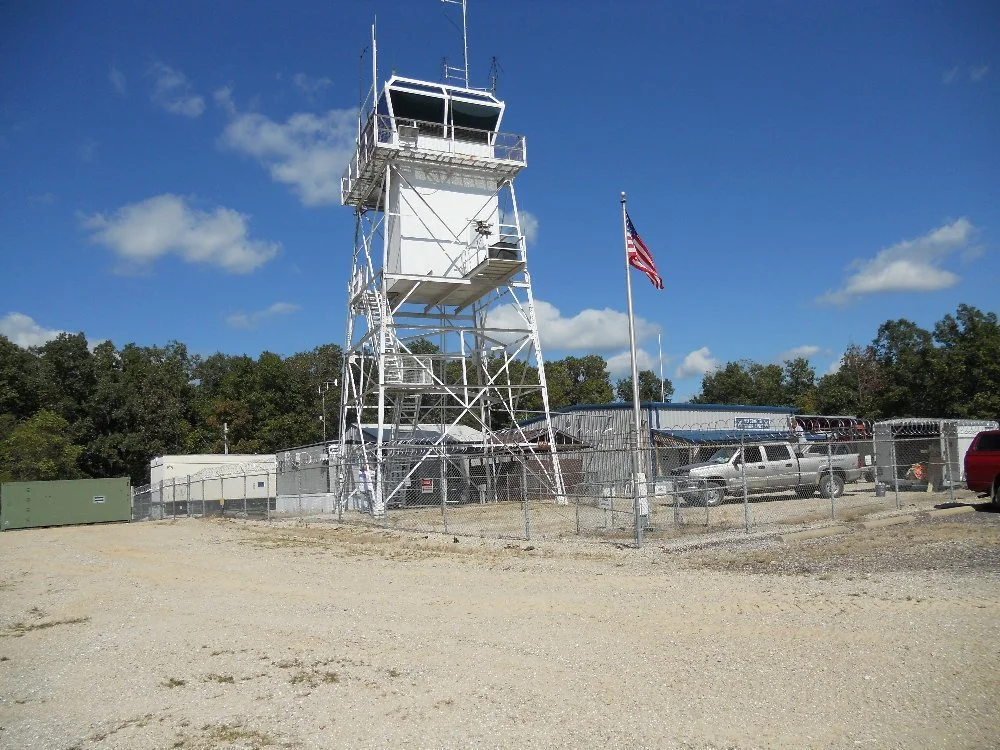 Cannon Range Air Traffic Control Tower Painting