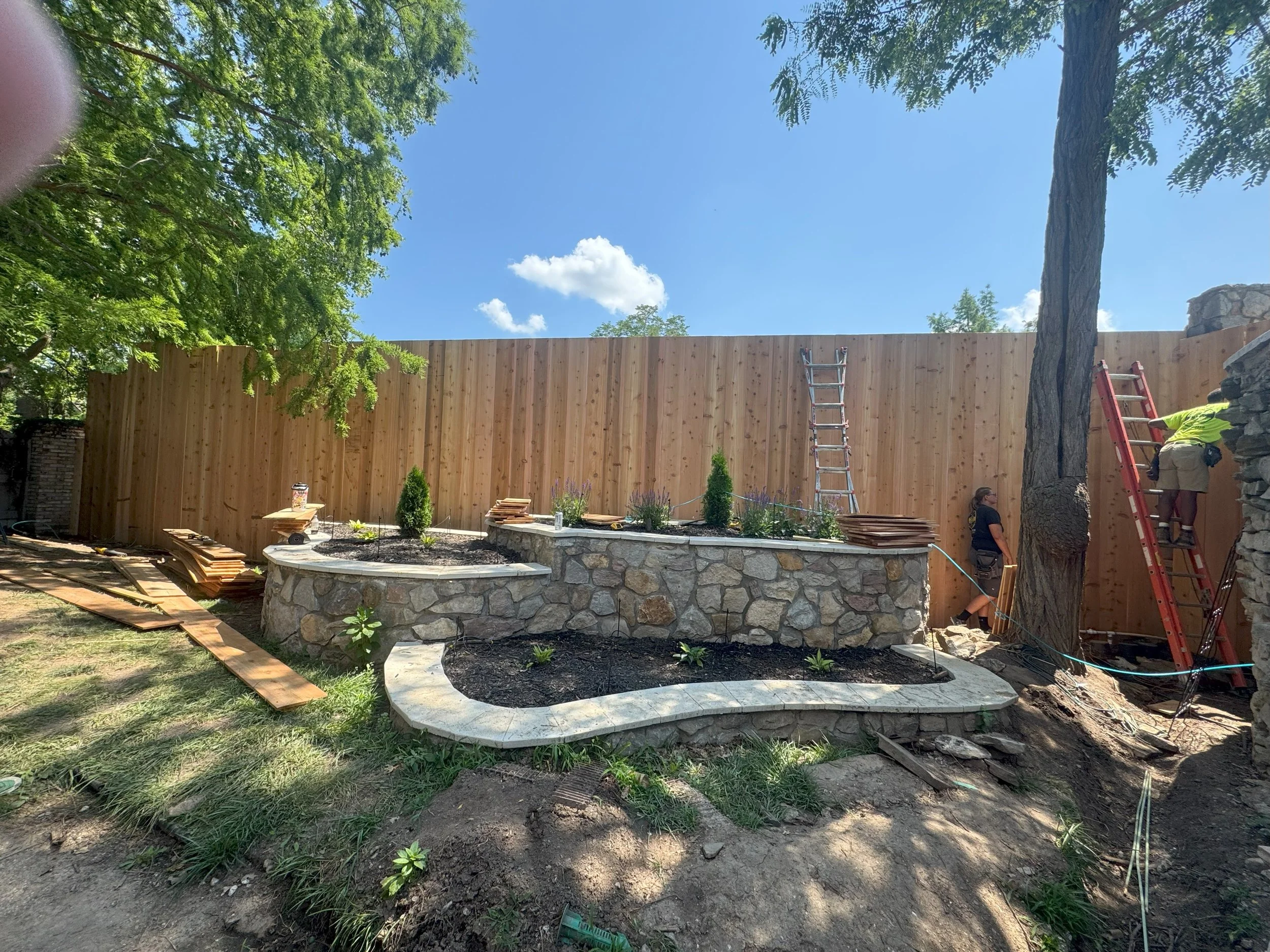 Custom Cedar Fence