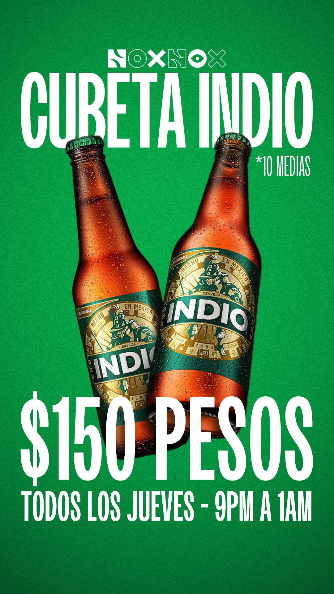 CUEBTAS INDIO x $150 PESOS