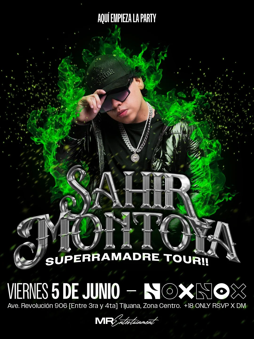 NOXE TUMBADA: SAHIR MONTOYA