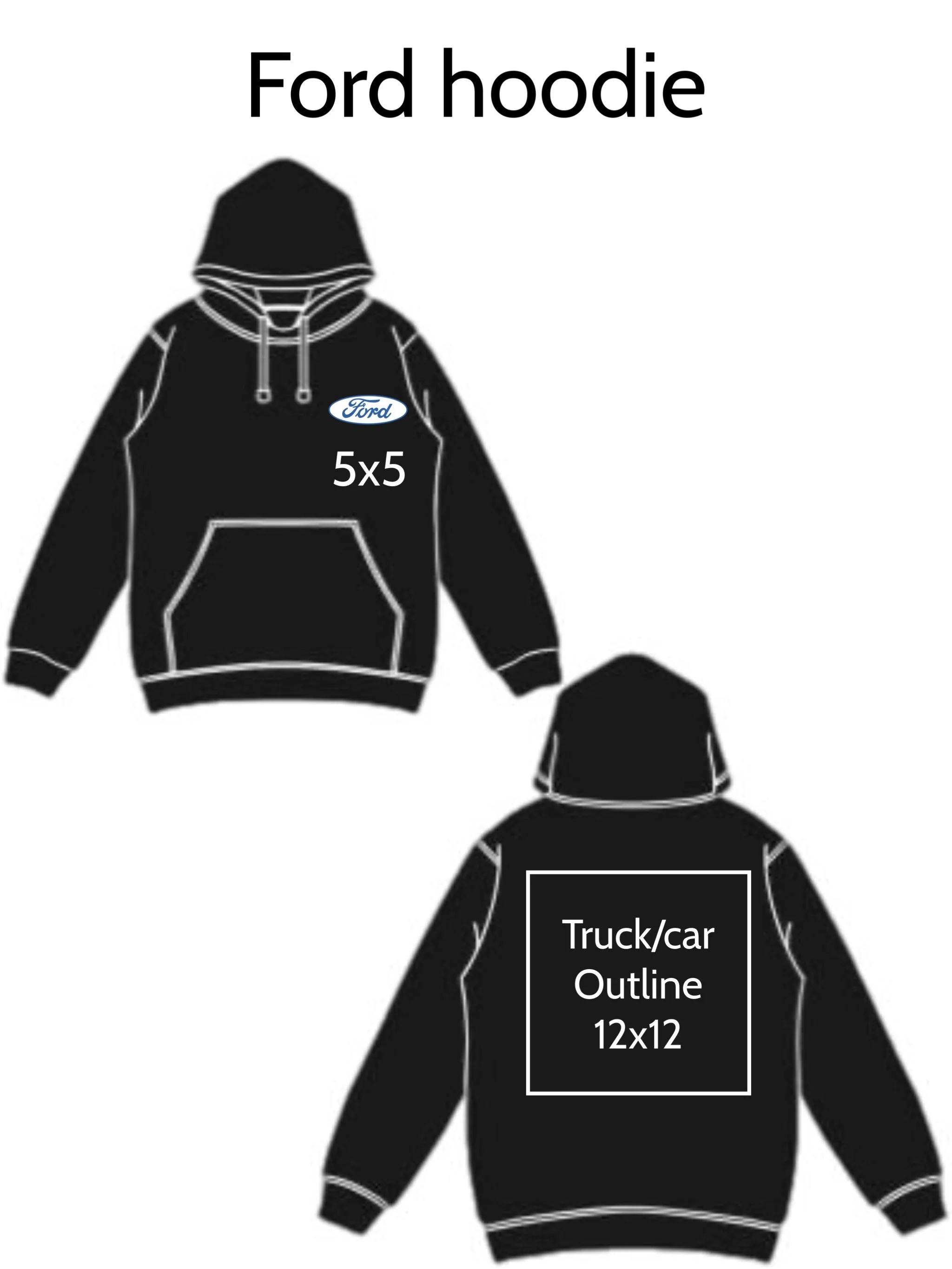 Custom Ford Hoodie