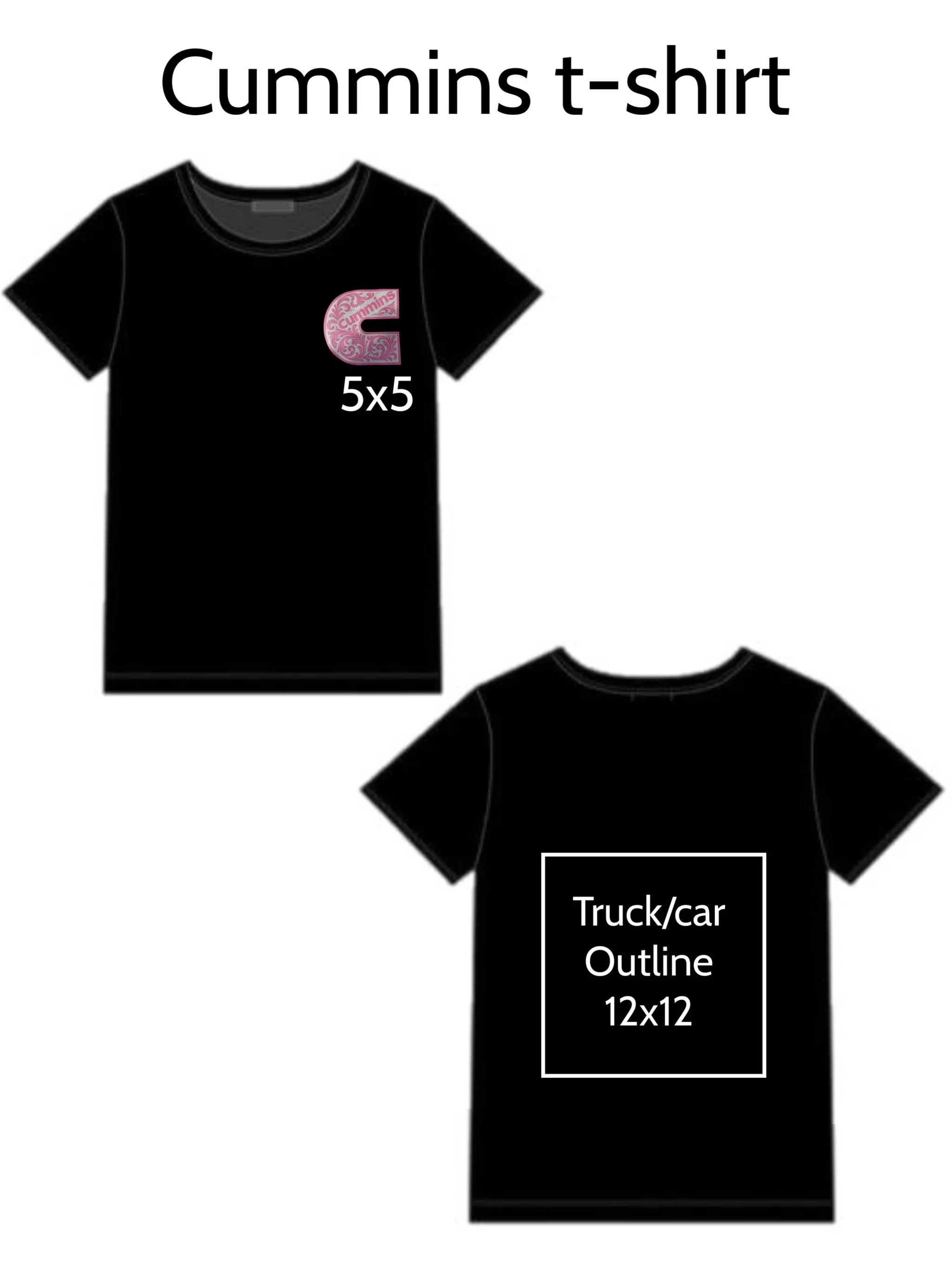 Custom Cummins t-shirt
