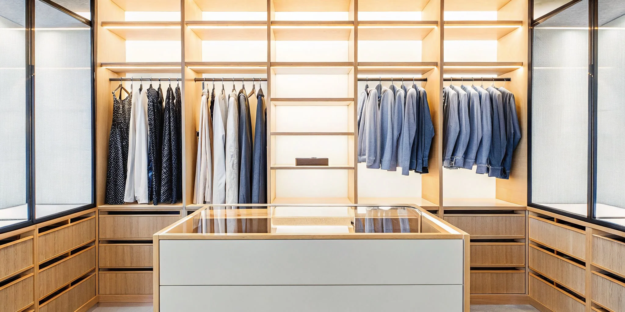 30 Walk In Closet Design Ideas for Max Function