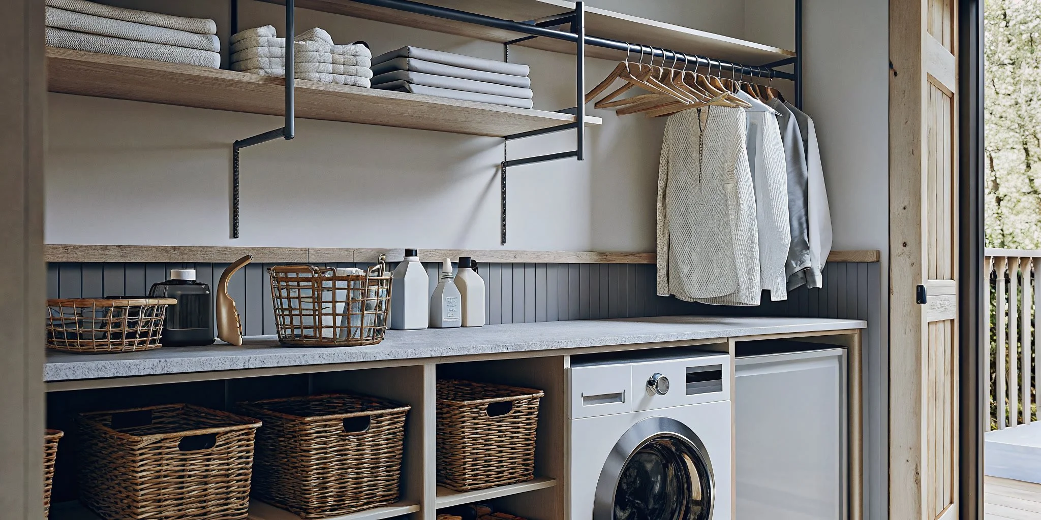 Laundry Room Storage Ideas for a Clutter-Free Routine