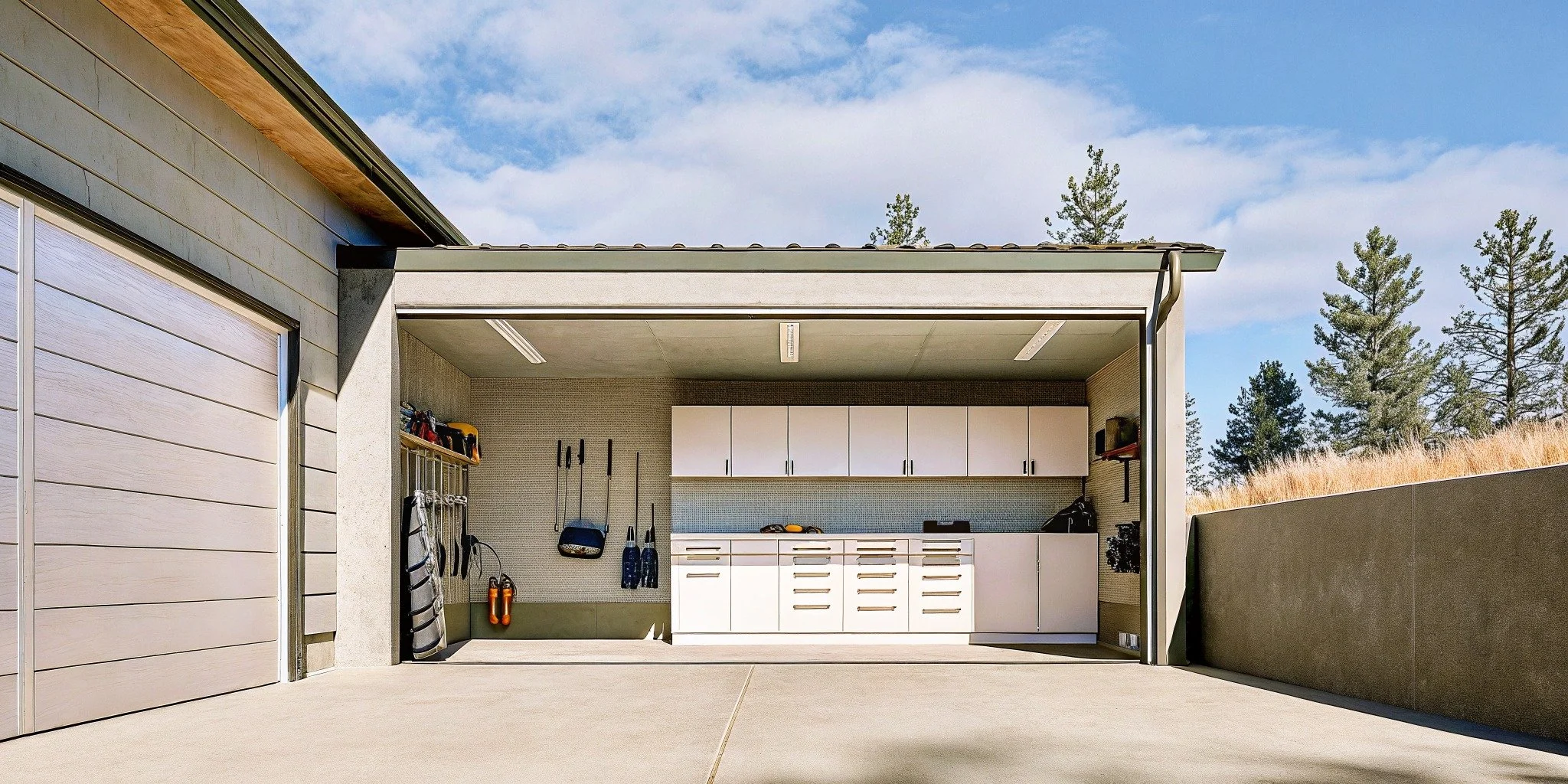Custom Garage Cabinets vs Retail Shelves: A Durability Guide for Mountain Homes