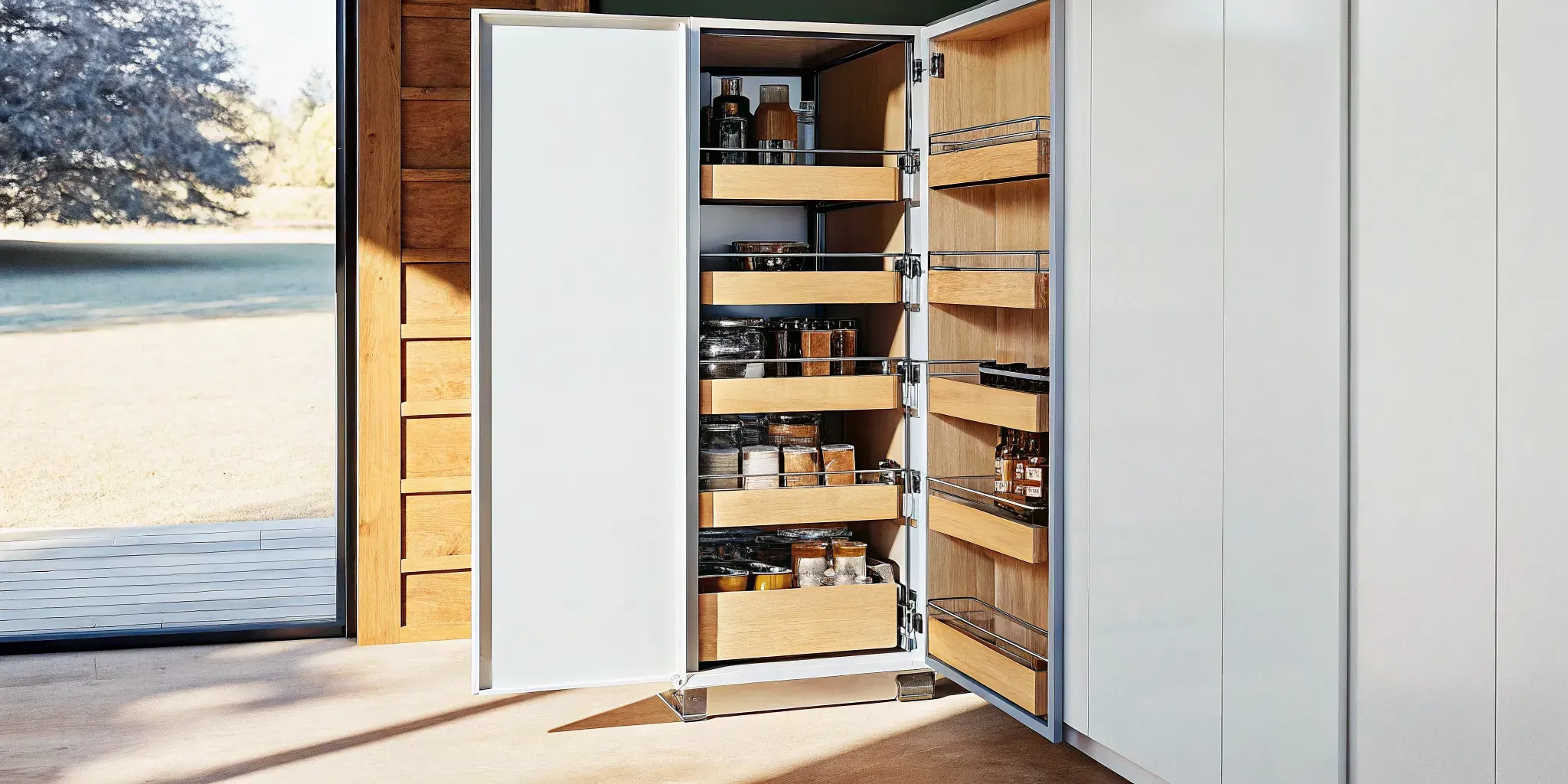 Custom Pantry Design Ideas for Compact Kitchens