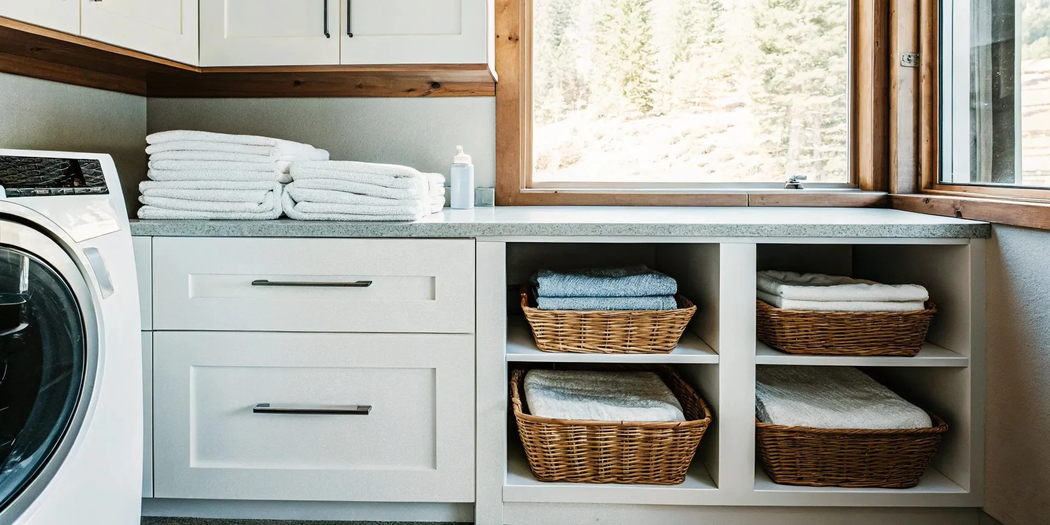 How to Organize Laundry Room Storage in Mountain Homes