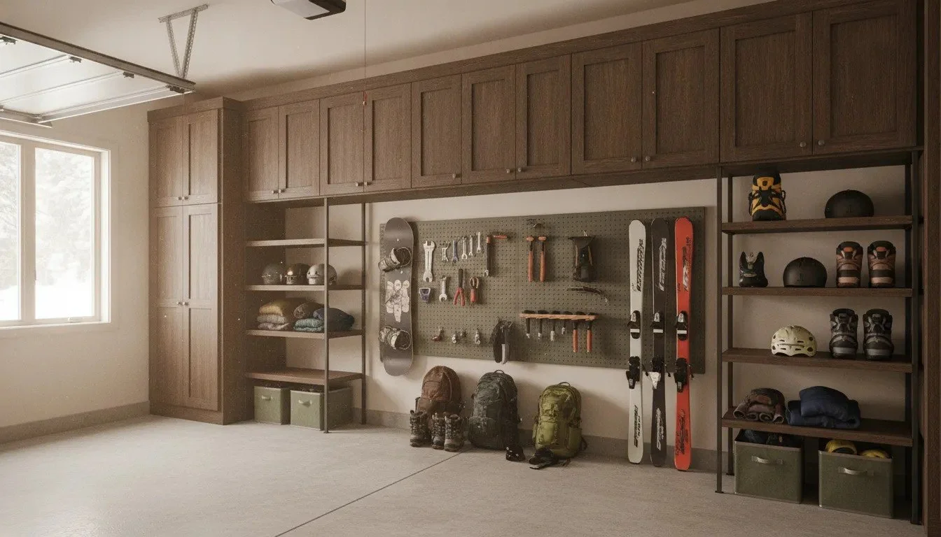 Garage Storage Solutions for Cold-Weather Homes
