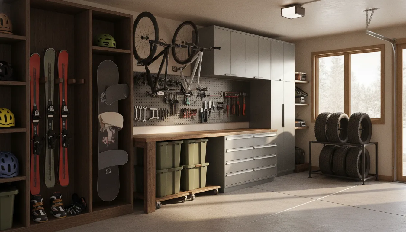 Garage Organization Ideas for Active Homes