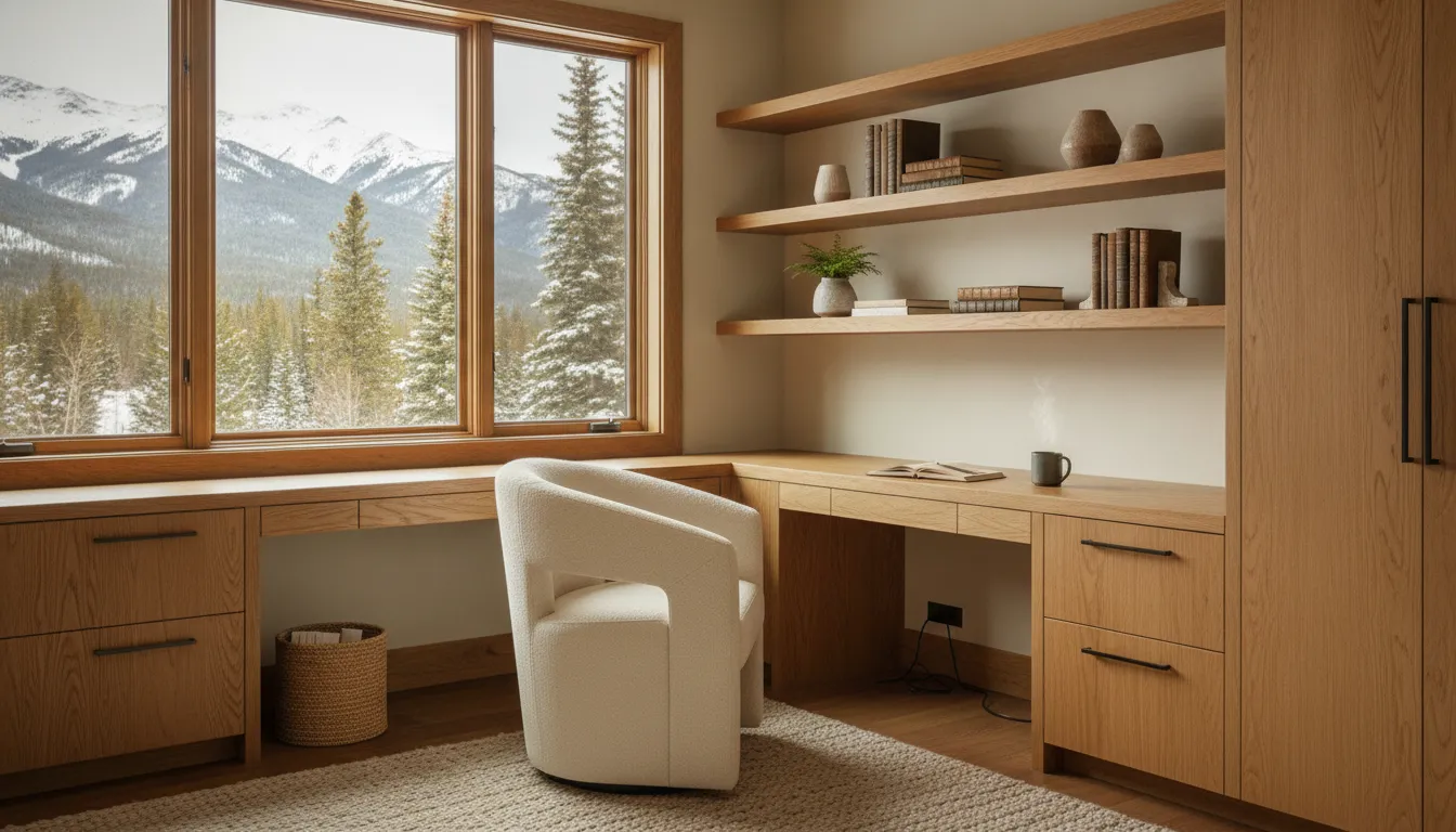 Home Office Furniture for Colorado Mountain Homes