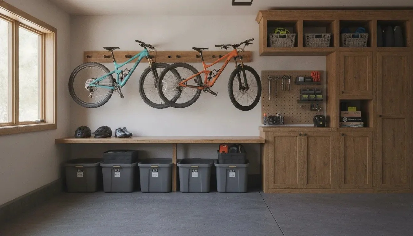 Mountain Bike Storage Garage Ideas for Colorado Homes