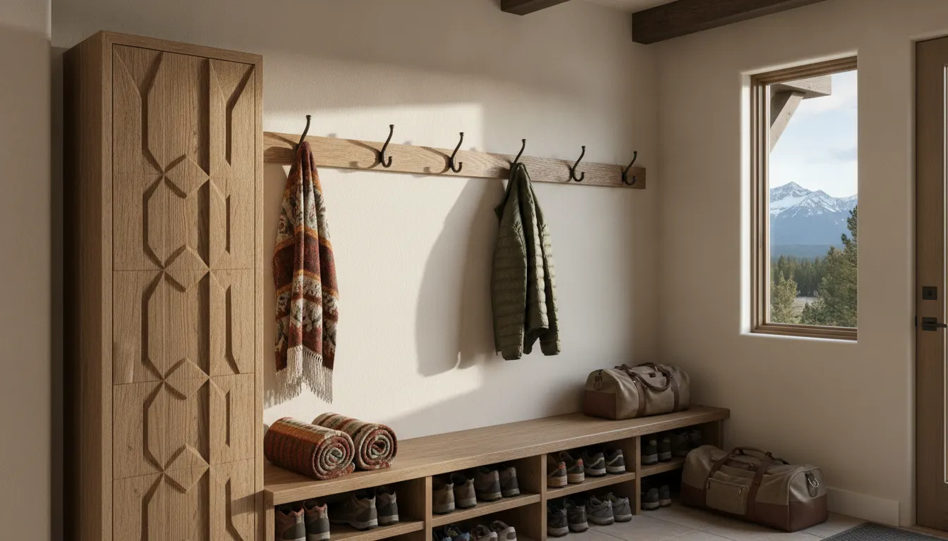 Entryway Storage for Vacation Homes in Colorado