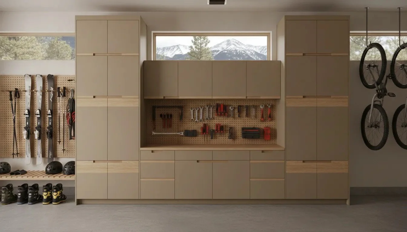 Garage Cabinet Finishes: Choosing Colors for Mountain Homes