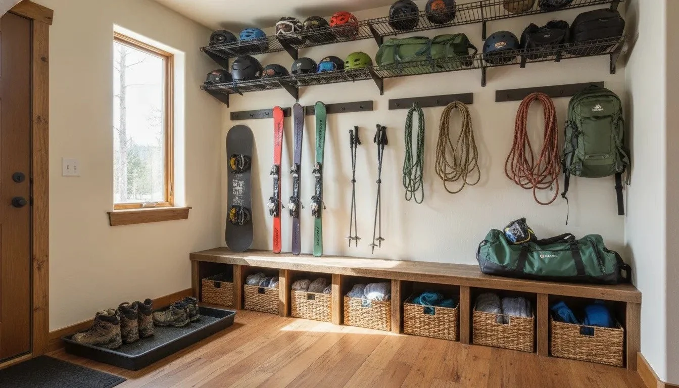 Muddy Boot Garage Storage for Colorado Homes