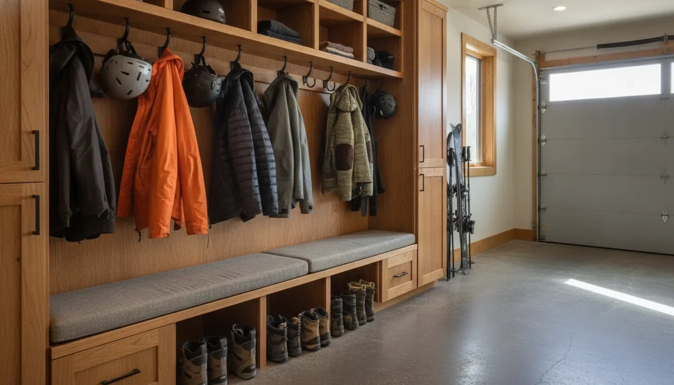 Garage Mudroom Combo Ideas for Colorado Homes