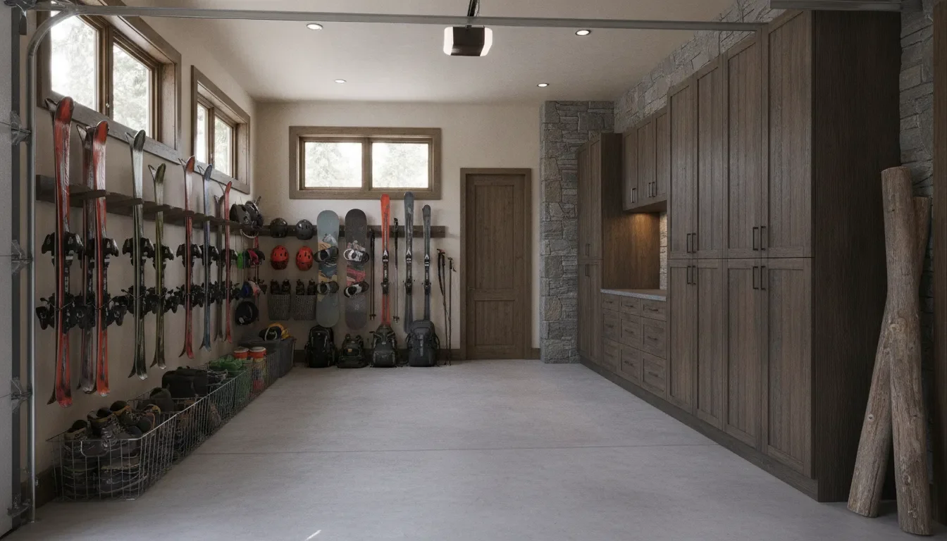 Vacation Rental Garage Storage: Owner and Guest Zones