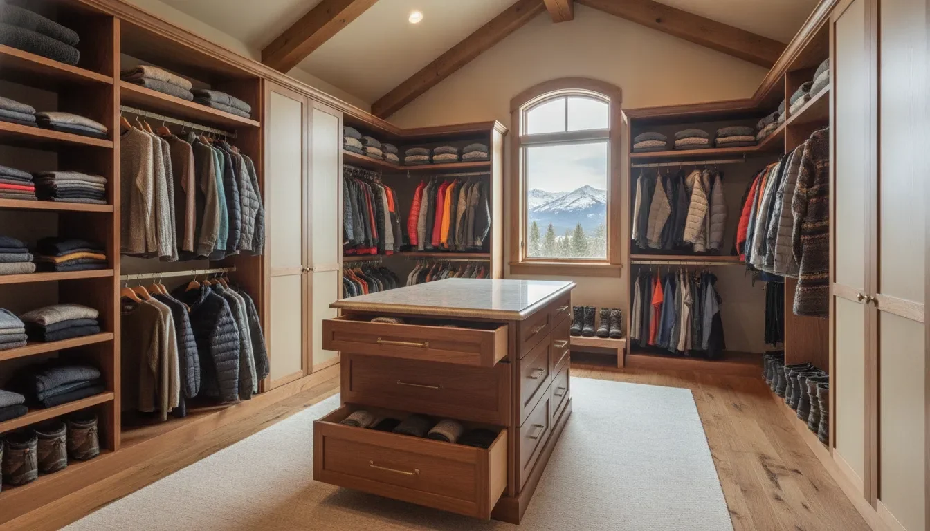 Custom Closets Telluride: Seasonal Storage Planning