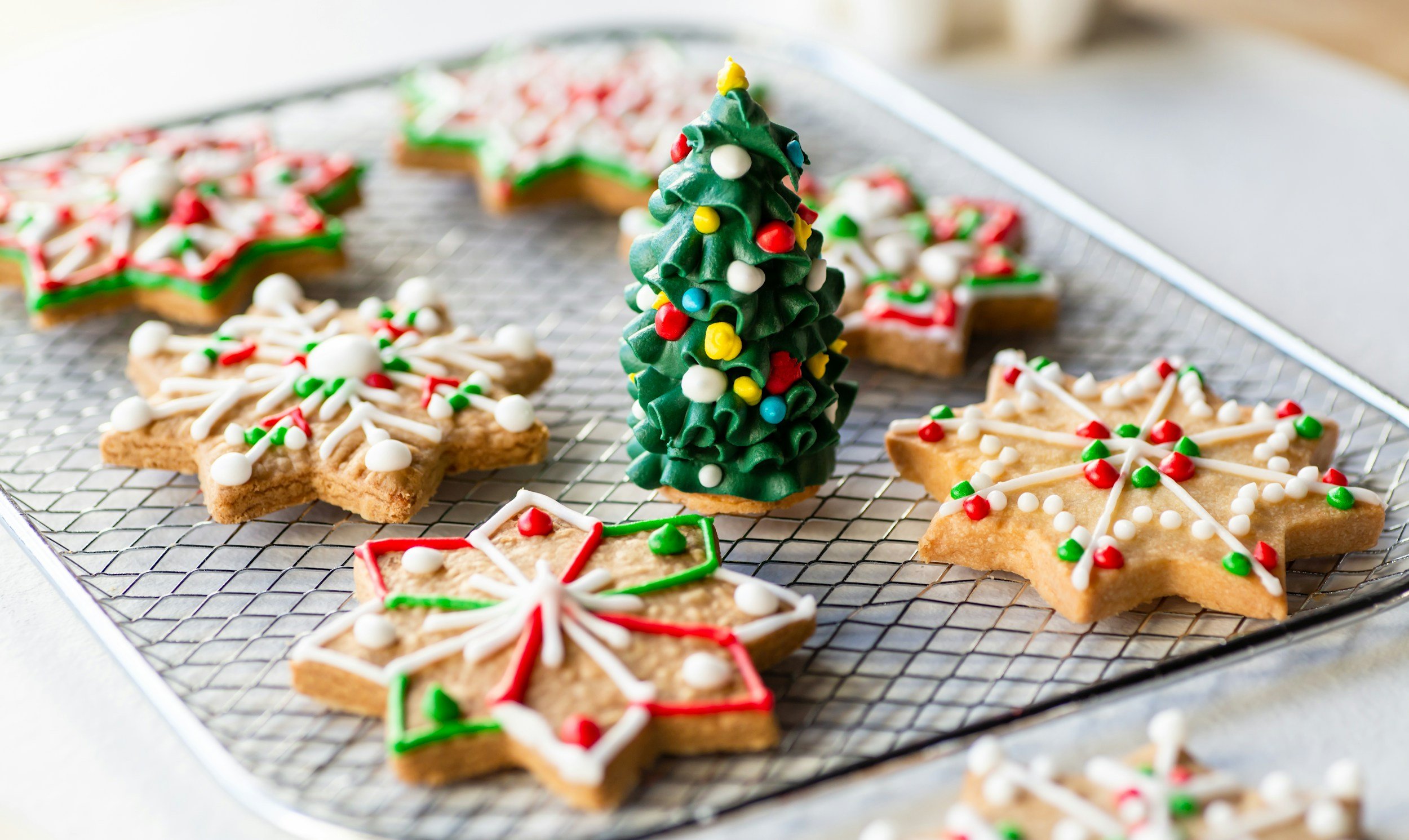 An Assortment of Holiday Cookies