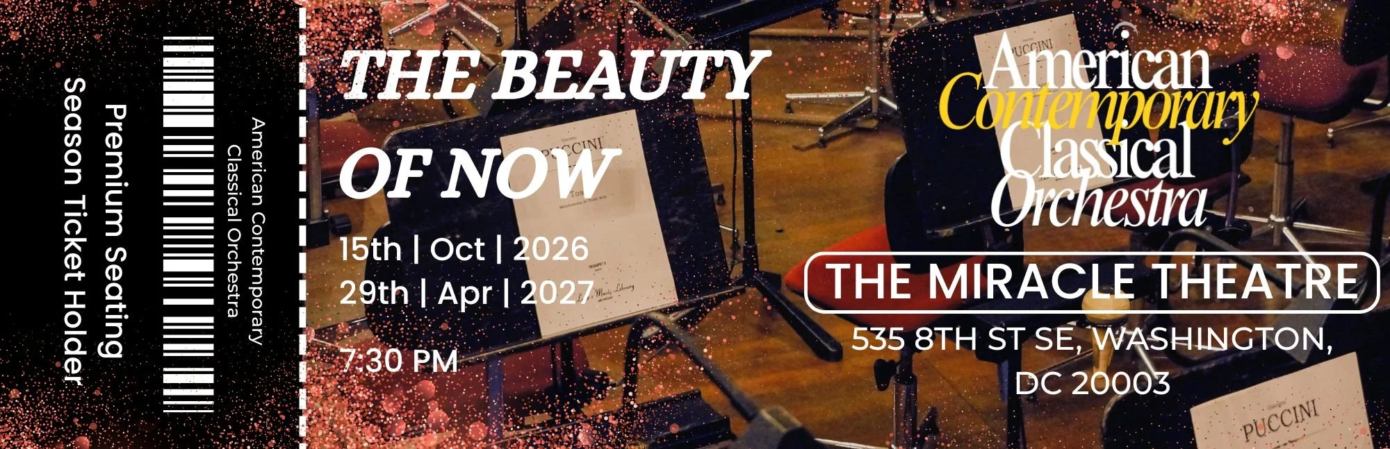 Premium Seating Seaon Ticket