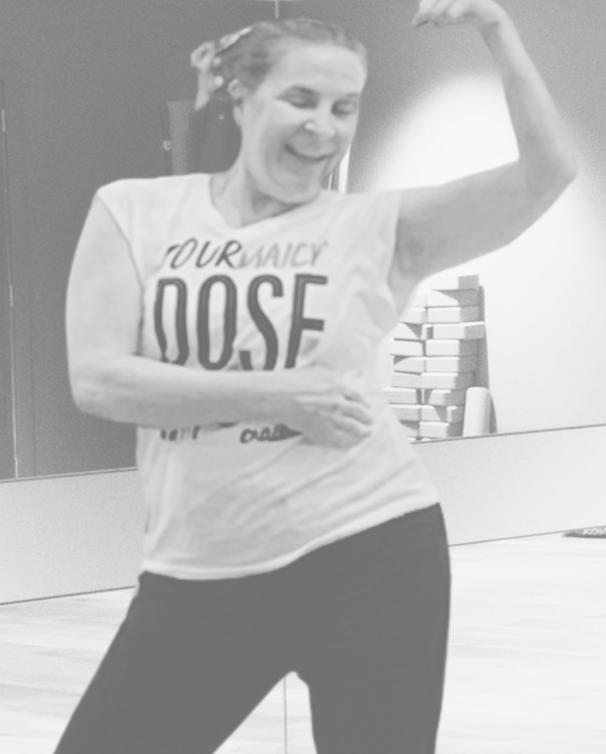 dawn in zumba class