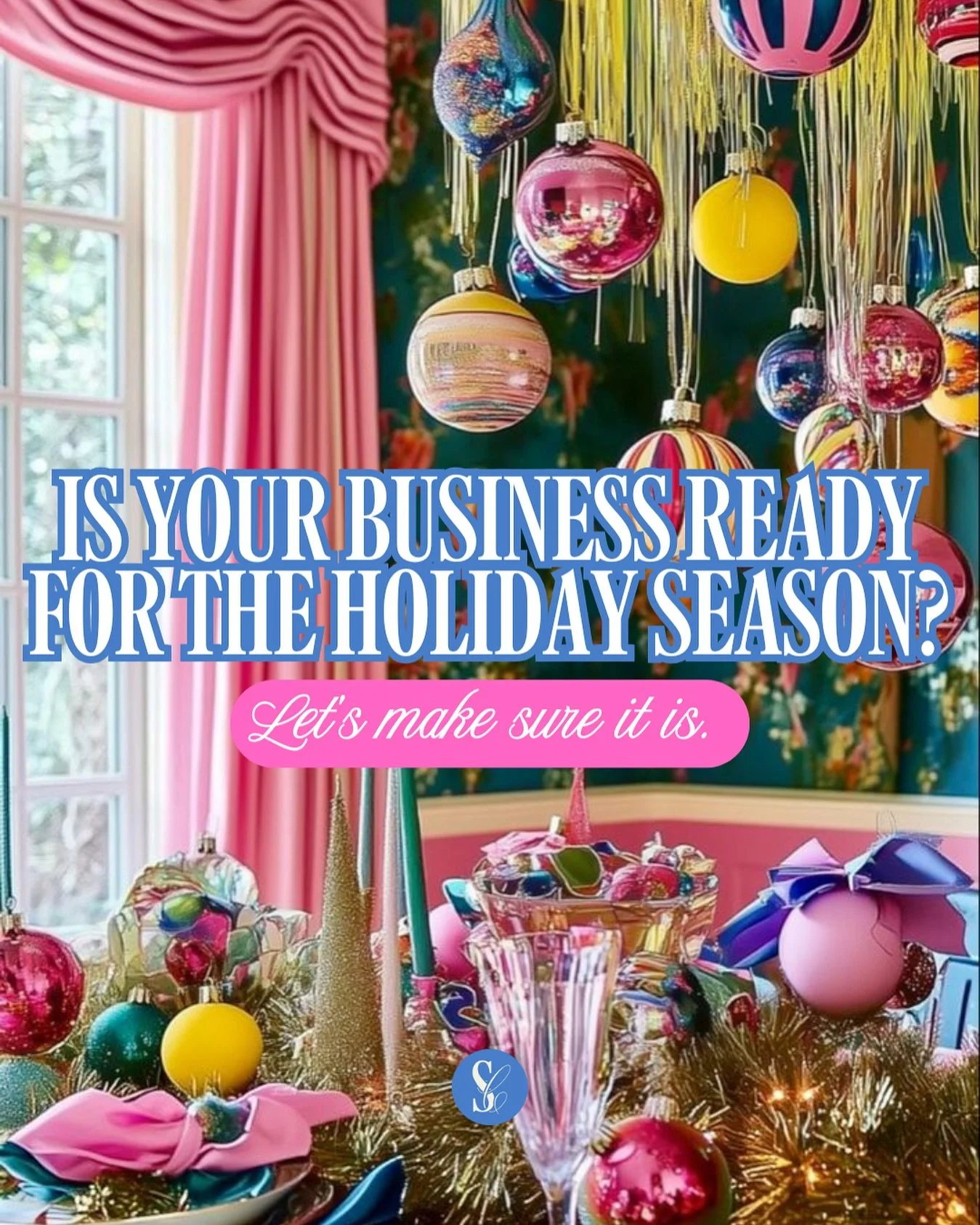 If your online presence isn&rsquo;t quite where you want it to be before the busiest time of the year, this is your sign to fix it now, with my help. 🖤

If you&rsquo;re new here, I&rsquo;m Sarah, the owner &amp; founder of Sarah Cole Media &mdash; I
