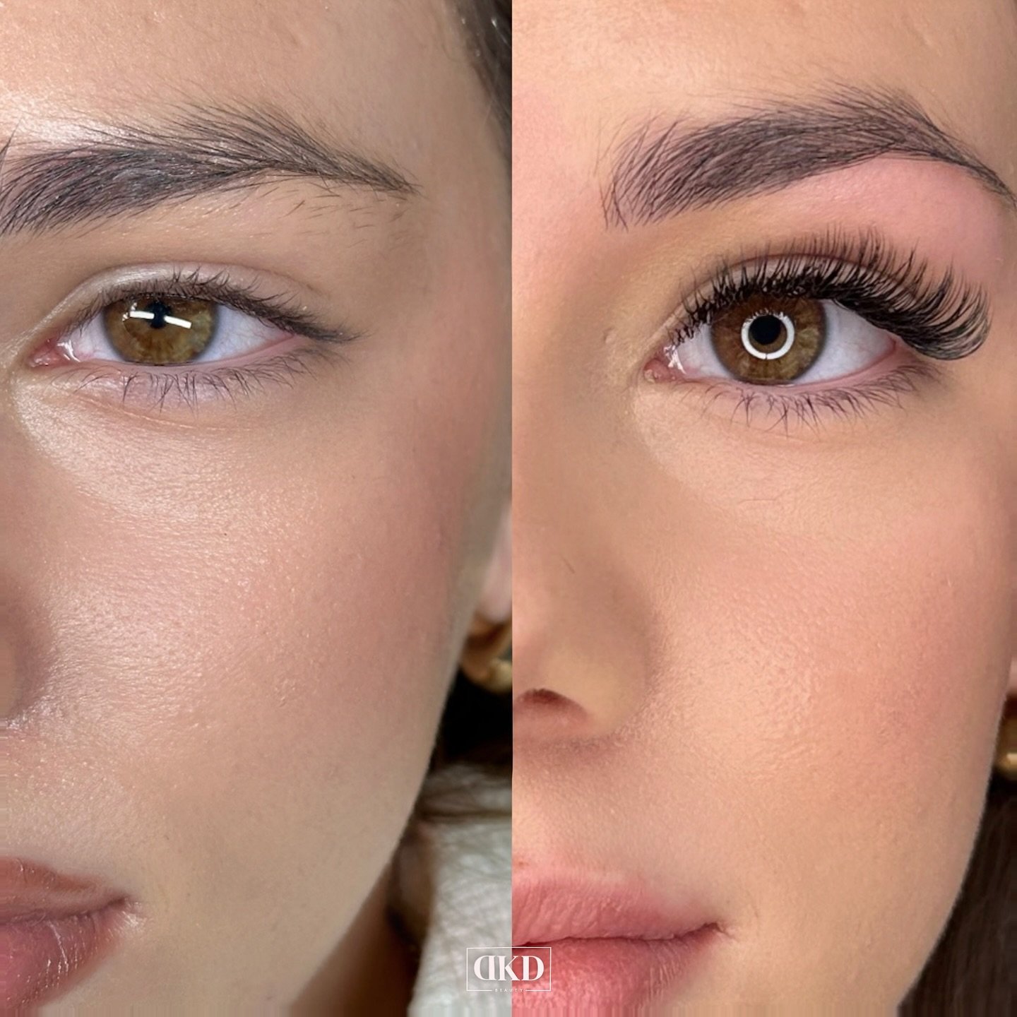 before &amp; after one by one lashes 🧚🏼

Lashes: @lashlines_official 

#lashes #lashextensions #onebyone #classics #beautysalon #dkdbeauty #limburg #sittard #wimperextensions