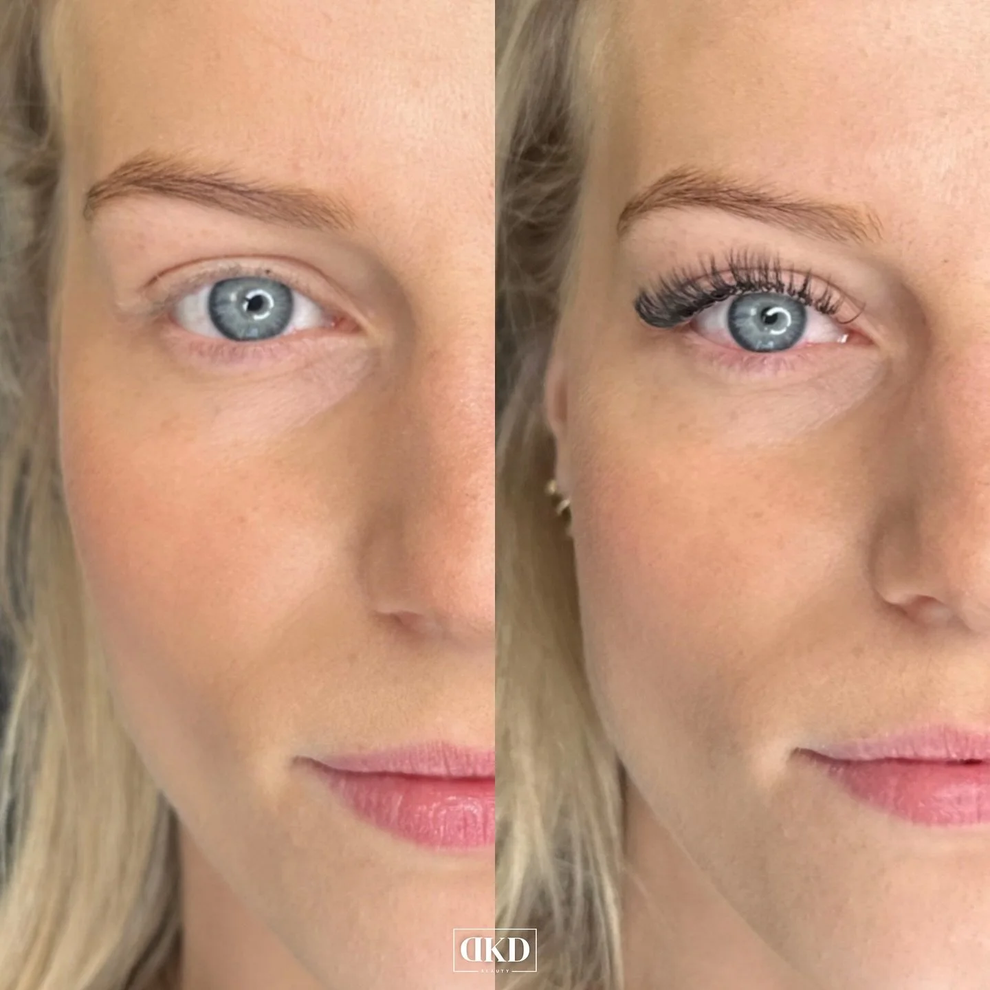 set of hybrid lashes 🩵