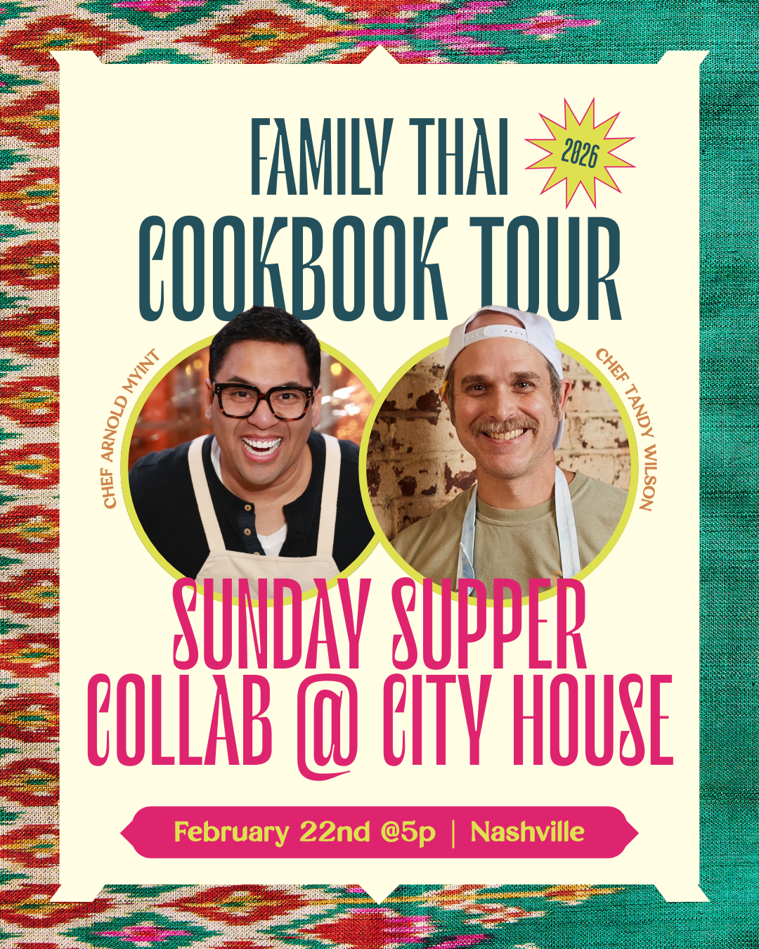 Sunday Supper Collab @ City House