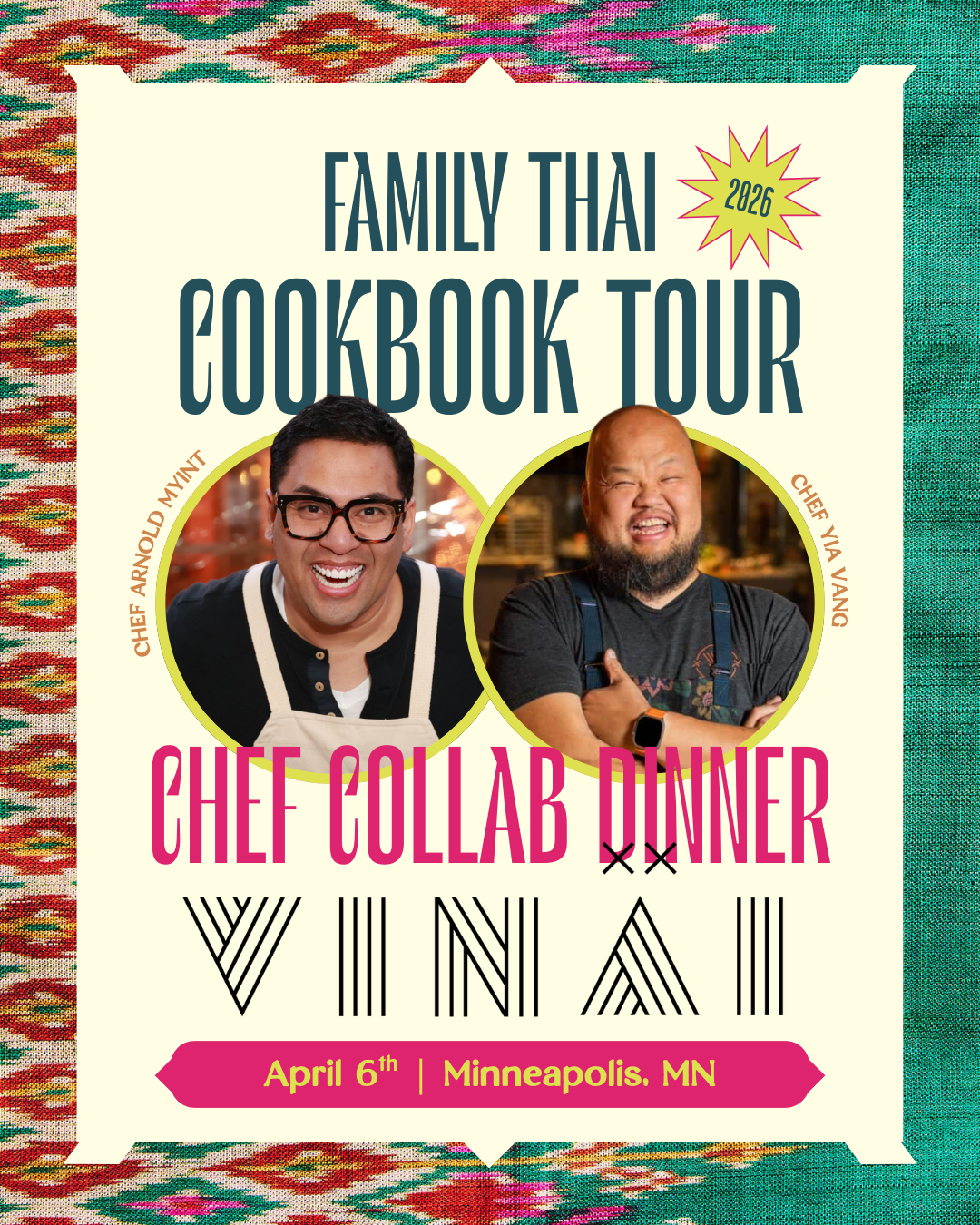 Collab Dinner with Chef Yia Vang