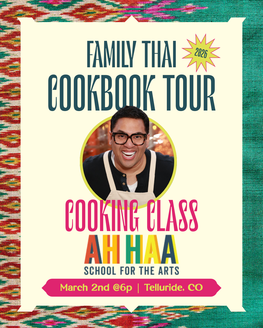 Cooking Class for AHAA