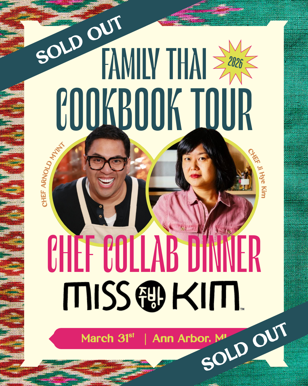 Collab Dinner with Chef Ji Hye Kim