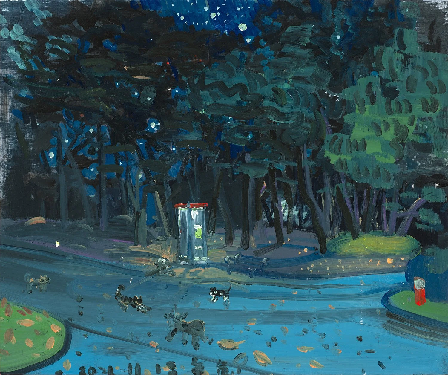 夜の電話ボックス（価格はお問い合わせください）