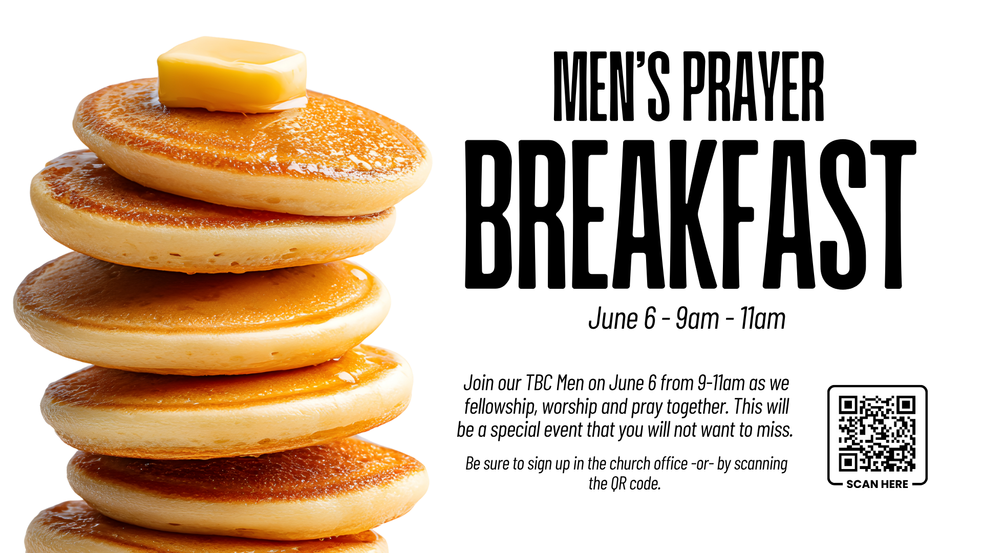TBC Men’s Prayer Breakfast
