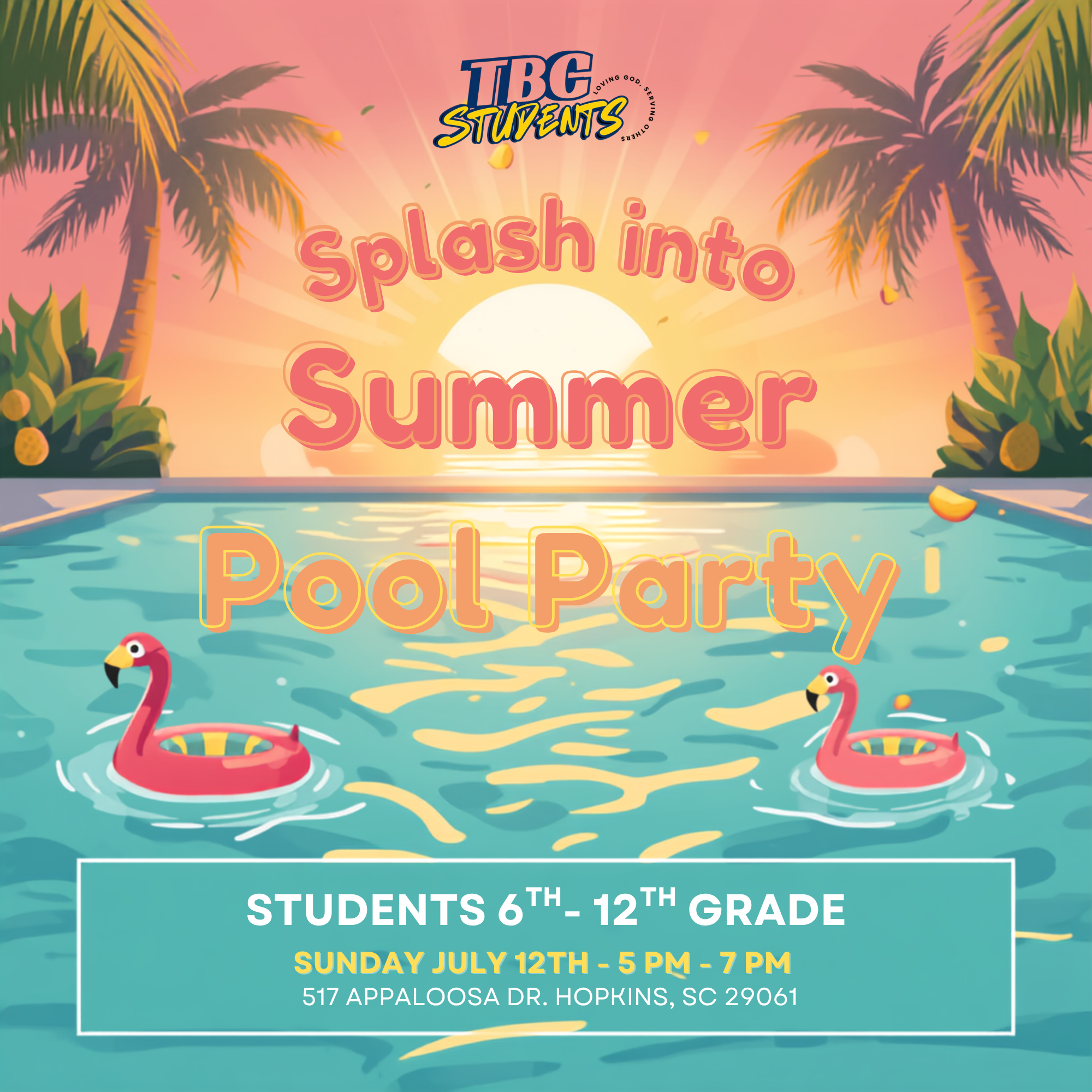 TBC Students Pool Party
