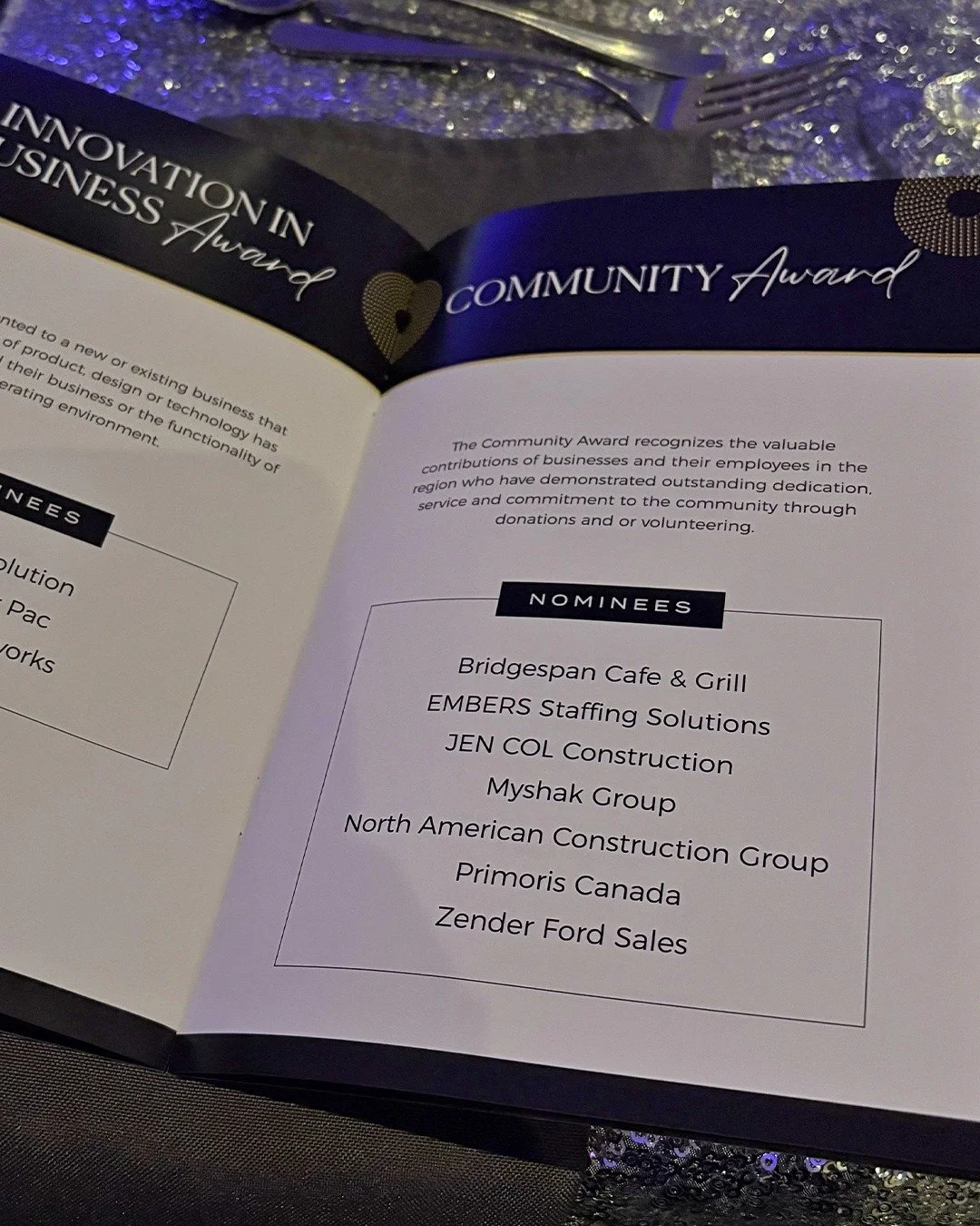 Last week, Rifat, our Edmonton General Manager, attended the Acheson Business Awards to celebrate our nomination for the Community Award category. While we didn't win, we are so honoured to have been nominated alongside so many incredible local busin