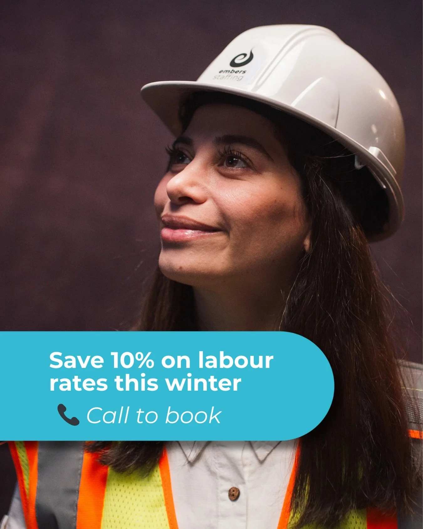 As January wraps up, so does our winter promotion! ❄️

There&rsquo;s still time to secure 10% off labour rates when you book with EMBERS Staffing before January 31st.

Reliable, job-ready staff (with community impact built in).

Give your local branc